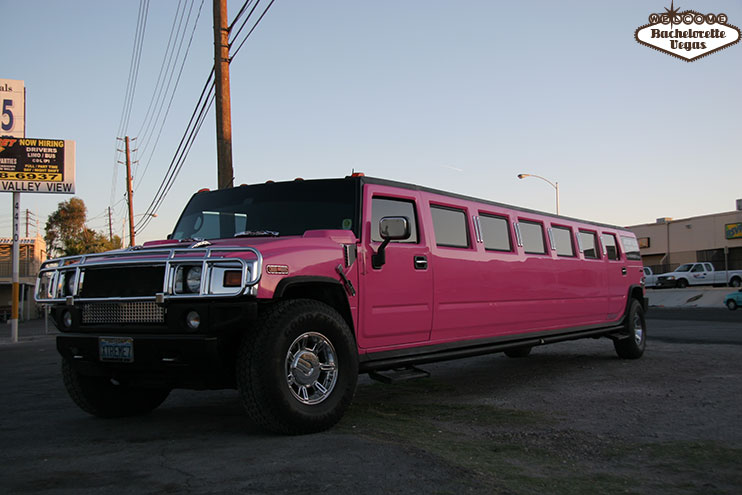 pink hummer limo