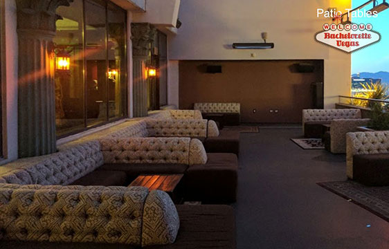 Mandalay Patio Strip View Table