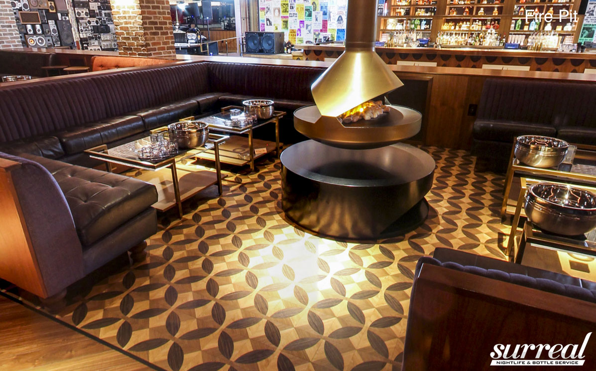 Upper Dance Floor Tables