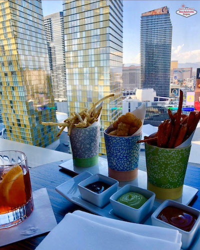 food and view