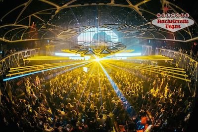 Main Room Crowd at Hakkasan Nightclub