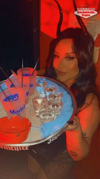 waitress presentation